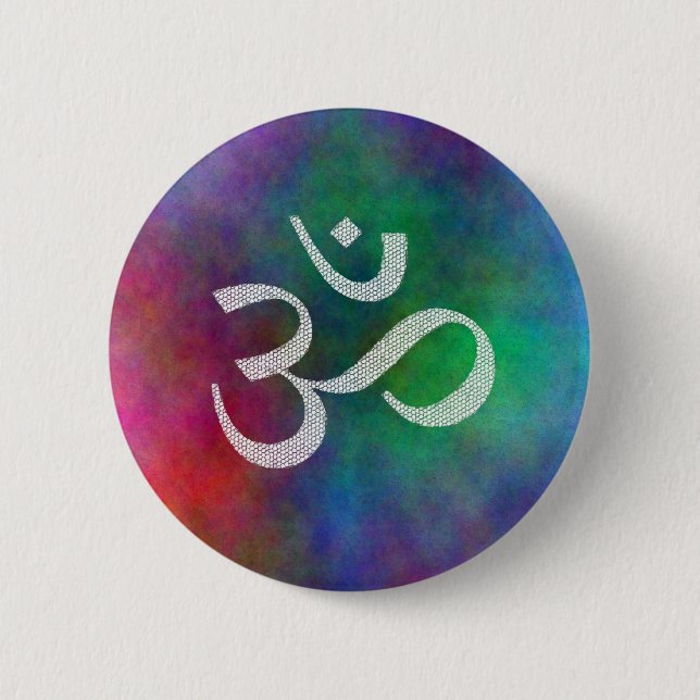 Aum - Om Button (Front)