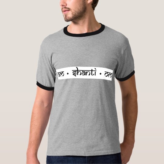 Aum Shanti Aum Yoga Gear T-Shirt