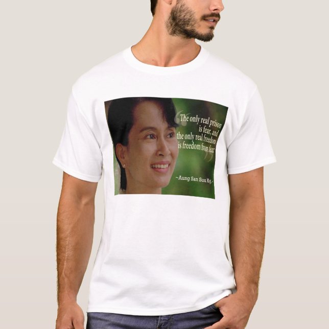 Aung San Suu Kyi T-Shirt (Front)
