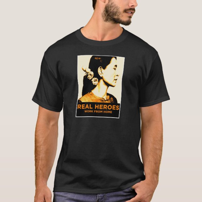 Aung San Suu Kyi T-Shirt (Front)