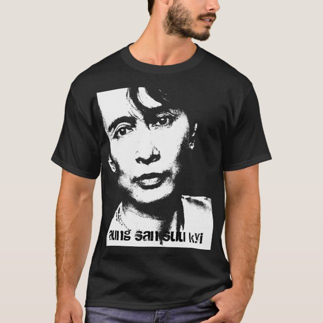 Aung San Suu Kyi T-Shirt (Front)