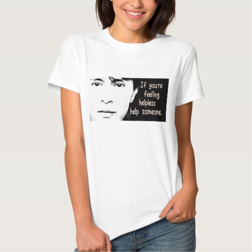 Aung San Suu Kyi T-Shirt | Zazzle