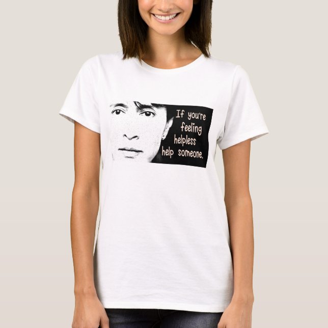 Aung San Suu Kyi T-Shirt (Front)