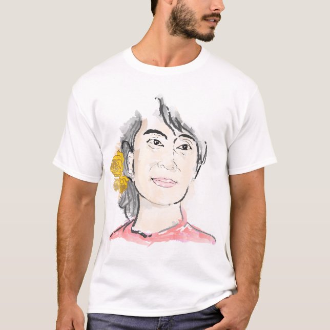 Aung Sang Suu Kyi T-Shirt (Front)