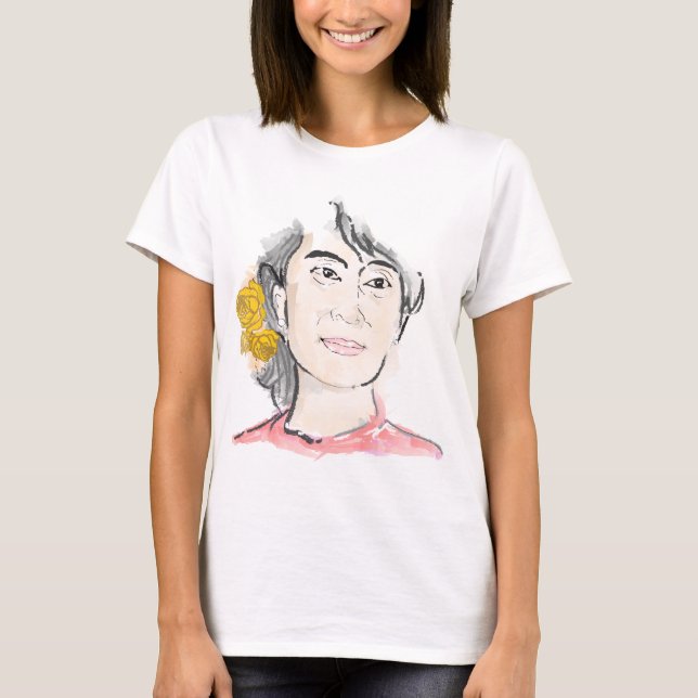 Aung Sang Suu Kyi T-Shirt (Front)