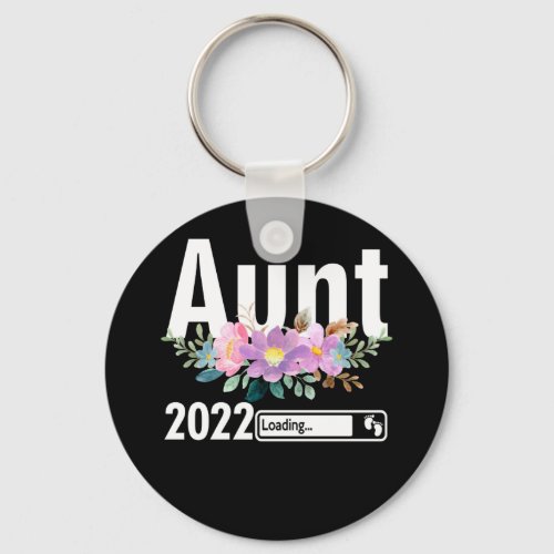 Aunt 2022 Loading Bar For New Aunt Keychain