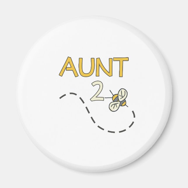 Aunt 2 Bee Magnet (Front)