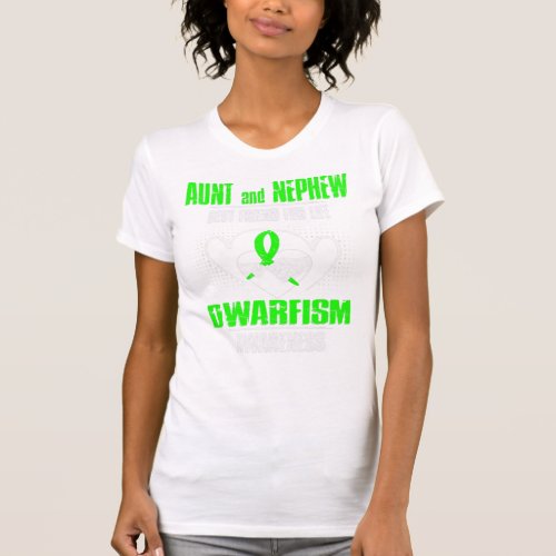 Aunt And Nephew Best Friend Of Life Dwarfism Aware T_Shirt