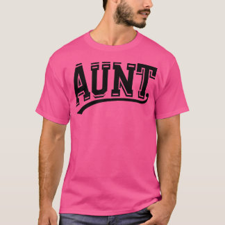 Aunt Athletic Wavy T-Shirt