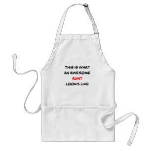 aunt, awesome adult apron