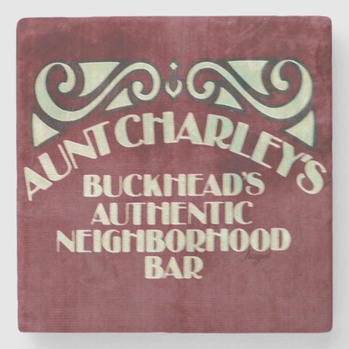 Aunt Charleys Buckhead Aunt Charleys  Stone Coaster