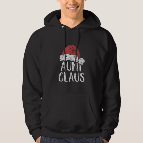 Aunt Claus Christmas Costume  Santa Matching Famil Hoodie