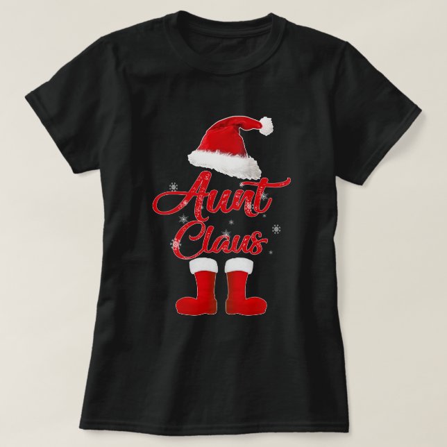 aunt claus T-Shirt (Design Front)