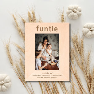 Aunt Funny Definition Laser Etched Picture Frame