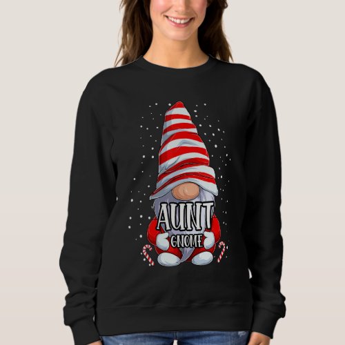 Aunt Gnome Christmas Pajamas Matching Family Group Sweatshirt