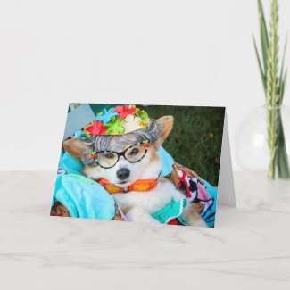 Aunt Gussy Birthday card