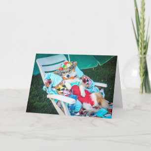 Aunt Gussy Birthday Card