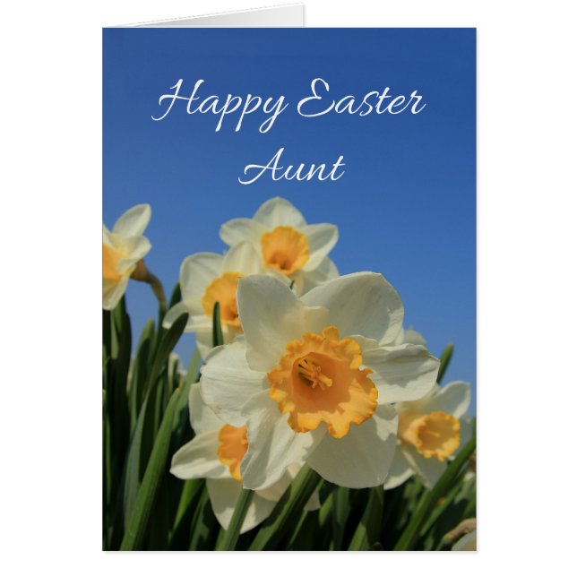 Aunt Happy Easter Cards (Front)
