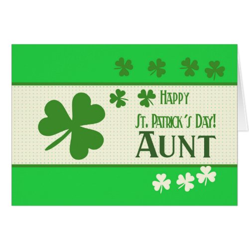 Aunt   Happy St Patricks Day