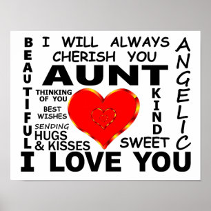 Aunt I Love You Poster
