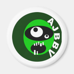 aunt jamamas big band vigilantes face magnet