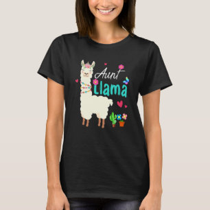 Aunt Llama Mother's Day Women Aunt Birthday T-Shirt