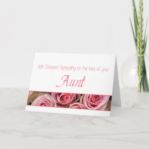 Personalized Sympathy For Loss Of Aunt Gifts on Zazzle