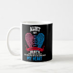 Aunt My Angel She Watch Over My Back Never Be Gone Coffee Mug