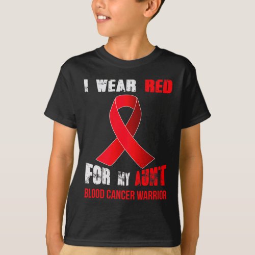 Aunt_ My Blood Cancer Warrior  T_Shirt