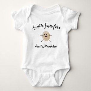 Aunt Newborn Little Munchkin Niece Nephew Cute Baby Bodysuit