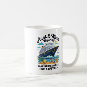 Aunt Niece Cruise Trip 2026 Summer Vacation Matchi Coffee Mug