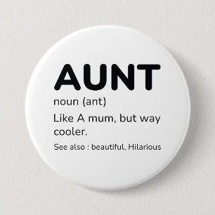 Aunt Noun Button