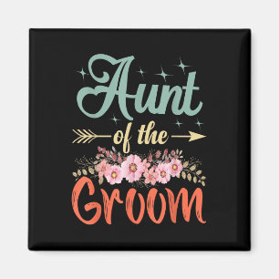 Aunt Of The Groom Gifts Mom Bride Wedding Groom Magnet