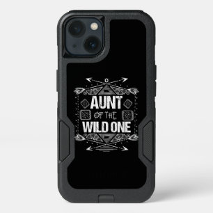 Aunt Of The Wild One Birthday Gift iPhone 13 Case