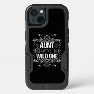 Aunt Of The Wild One Birthday Gift iPhone 13 Case