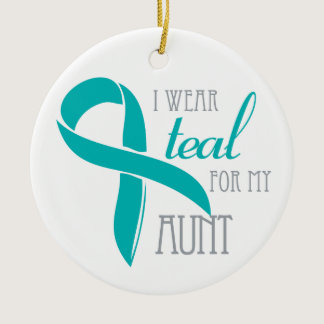 Aunt - Ovarian Cancer Ornament