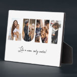 Aunt Photo Collage Plaque<br><div class="desc">This is a photo collage plaque that spells out the word AUNT along with a custom message. This is the perfect gift for an aunt for aunt's day, her birthday or Christmas.</div>