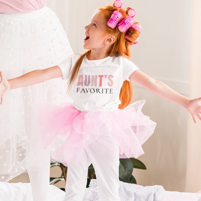 Aunt’s Favorite | Funny Baby Bodysuit for New Aunt (Creator Uploaded)