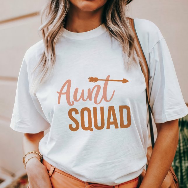 Aunt Squad Boho Arrow T-Shirt (Creator Uploaded)