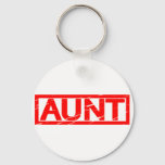 Aunt Stamp Keychain