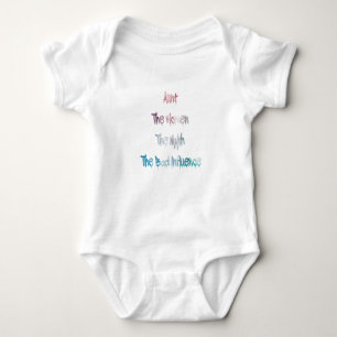 Aunt The Women the Myth the Bad Influence Baby Bodysuit