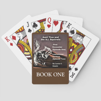 Aunt Tina and the A.I. Squirrels Book One Poker Cards