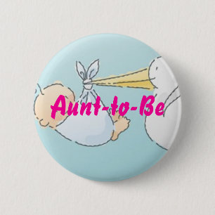 Aunt-to-Be Pinback Button