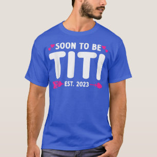 Aunt Uncle Pregnancy Announcement 2023 Soon To Be  T-Shirt
