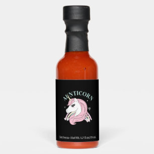 Aunticorn Aunt Unicorn Auntie Niece Nephew Sister Hot Sauces
