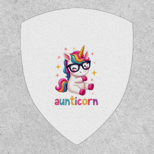 Aunticorn Aunty Dabbing Unicorn Auntie Aunt Christ Patch