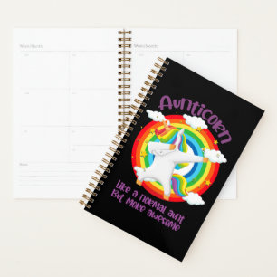 Aunticorn Like A Normal Aunt But More Awesome Planner