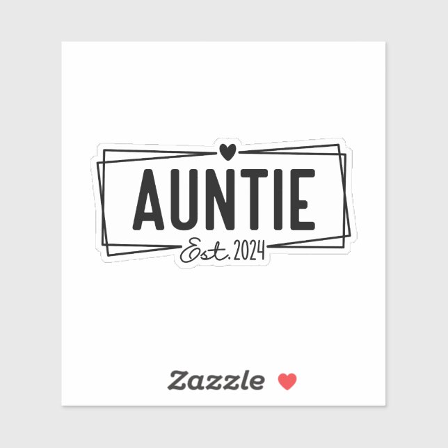 Auntie 2024 sticker (Sheet)