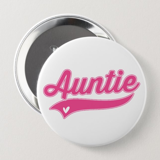 Auntie Button (Front & Back)