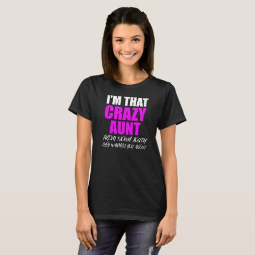 Auntie Crazy T_Shirt